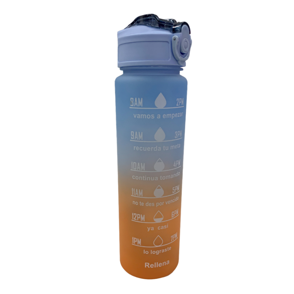 ombre water bottle 1000ml