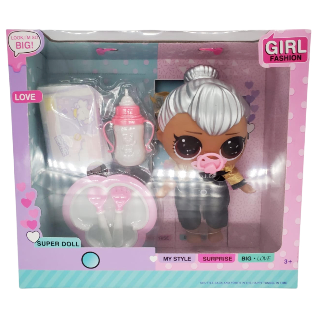 l.o.l super doll(silver hair)