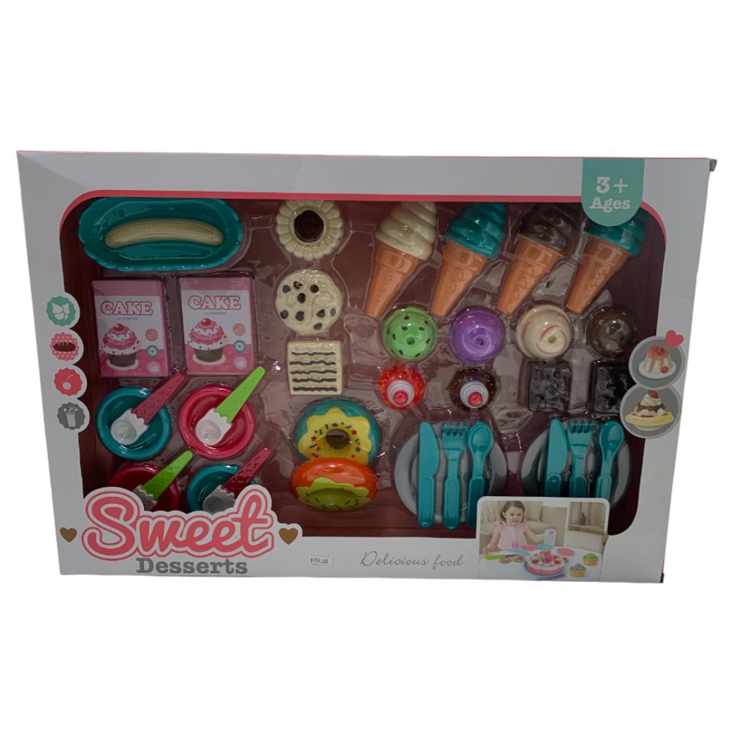 sweet deserts cake playset