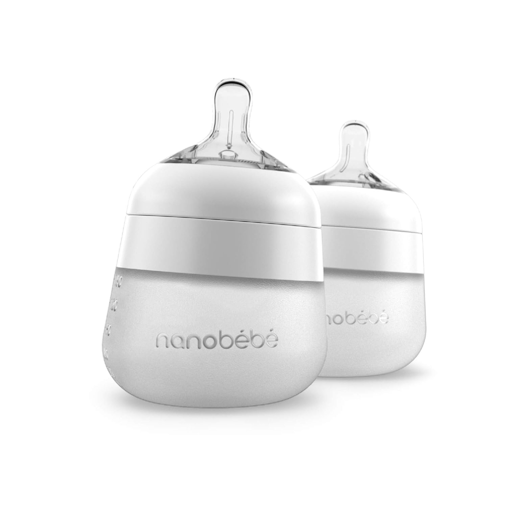 nanobébé flexy silicone baby bottle, anti colic6