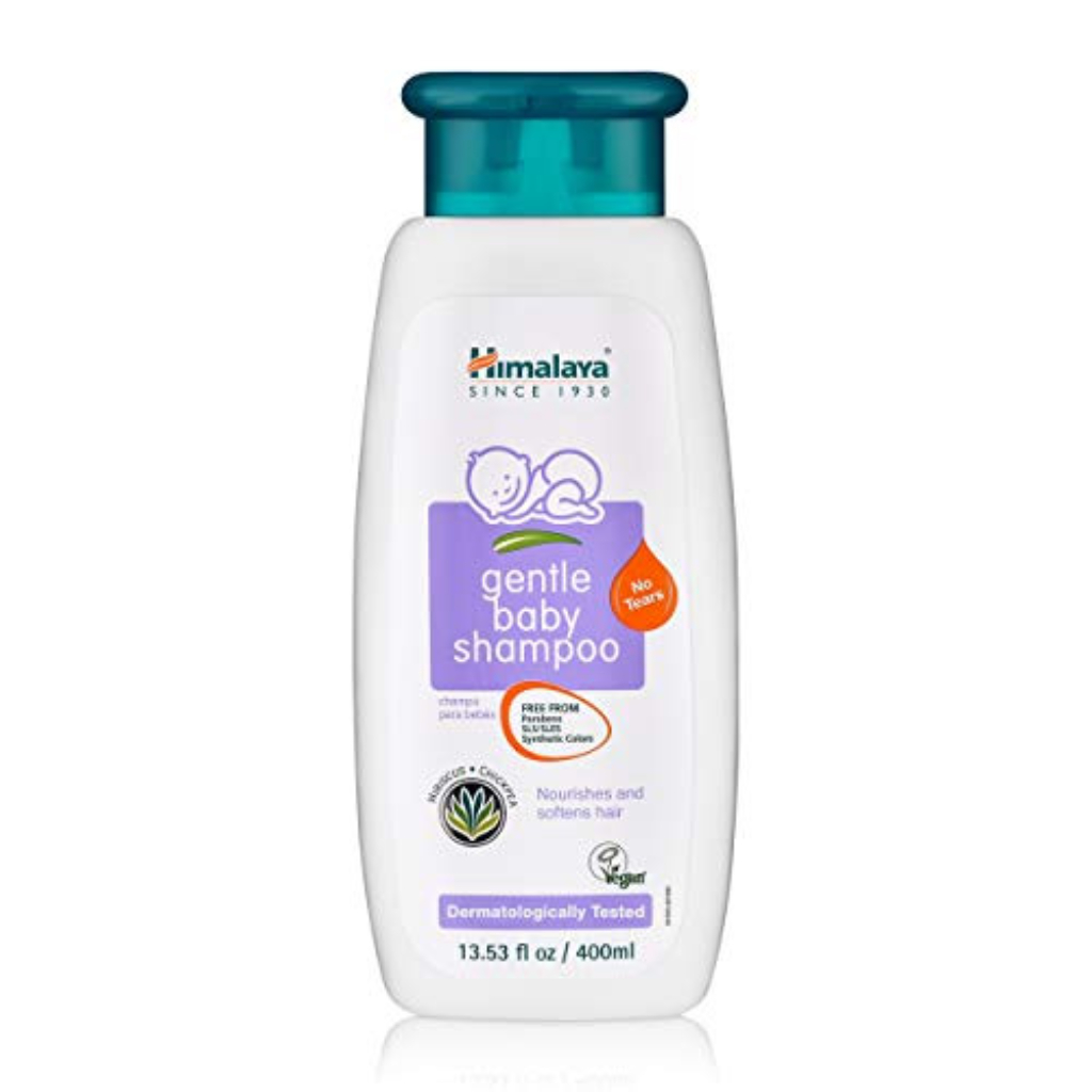 himalaya, gentle baby shampoo, hibiscus and chickpea, 13.53 fl oz (400 ml)