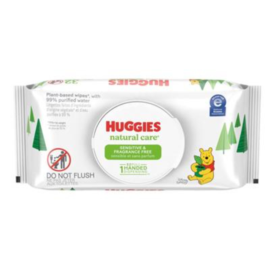 huggies natural care baby wipe soft pack 32 wipes (1)