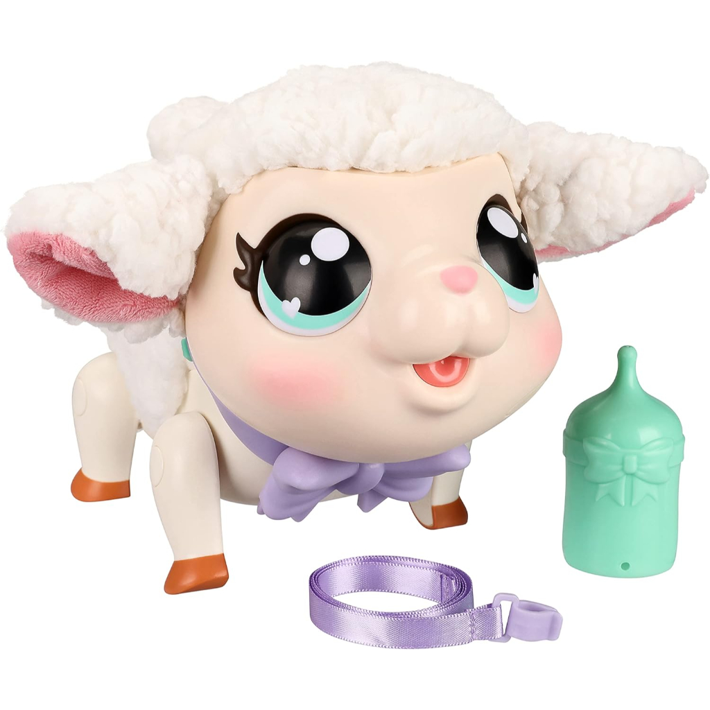 little live pets my pet lamb | soft and wooly interactive toy5