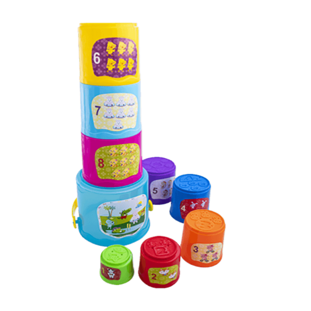 stacking n shape sorter bucket4