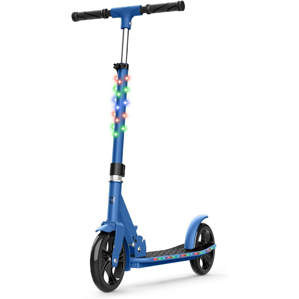 jetson 2 wheel light up kick scooter, light up deck and wheels10